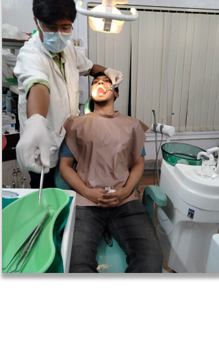 Dentist Treating Patient