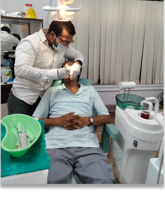 Dentist Performing Dental Surgery